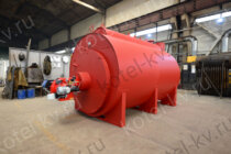 Паровой котел на газе и дизеле 900 кг пара в час